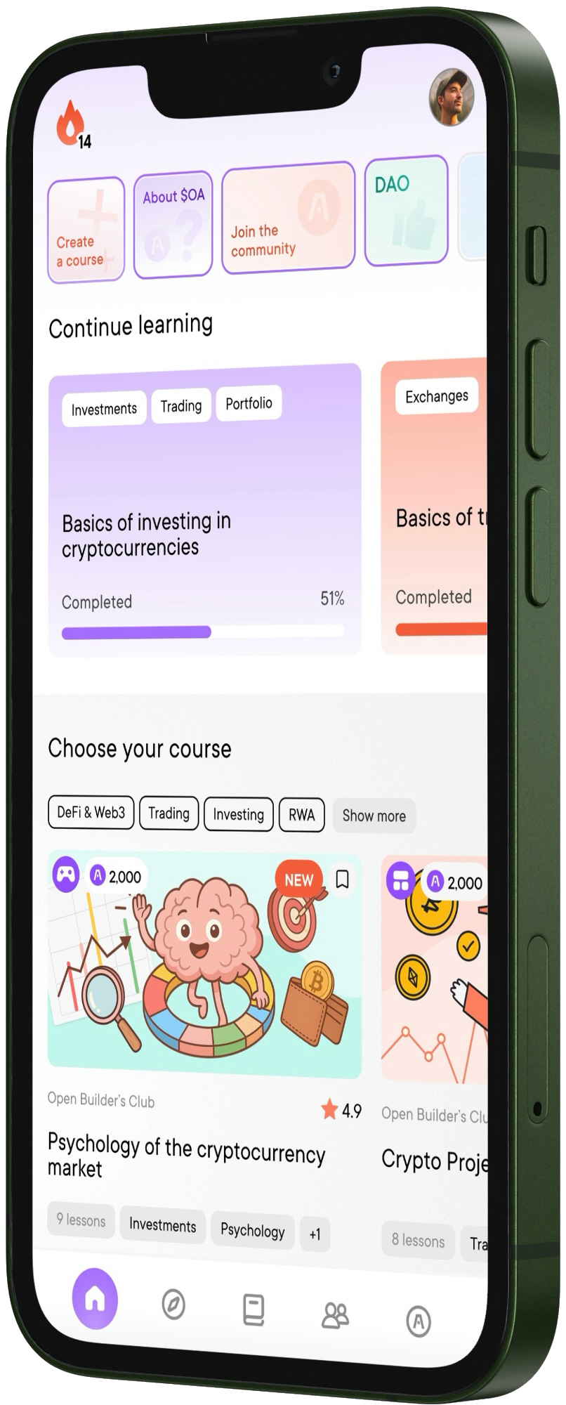 Open Academy — Interactive courses on crypto, DeFi, and the finance of the  future